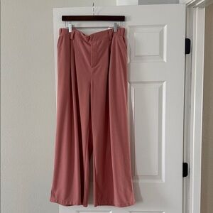 HALARA Textured Pink Pants